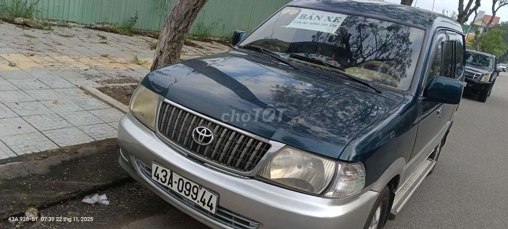 Toyota Zace 2002 Xanh rêu. Mua bán Ô tô tại Quận Liên Chiểu Đà Nẵng được đăng bởi Thiethong Vo hình 2