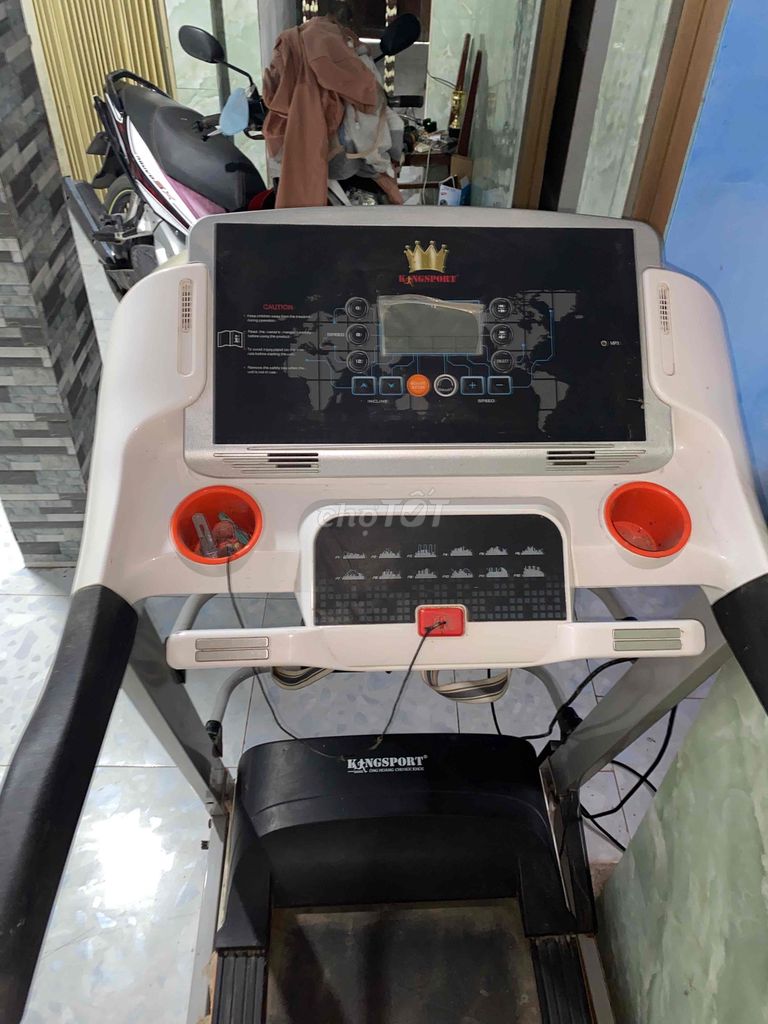 Máy chạy bộ Kingsport Trắng, Đen. Mua bán Đồ thể thao, Dã ngoại tại Huyện Mỏ Cày Nam Bến Tre được đăng bởi Mích hình 1