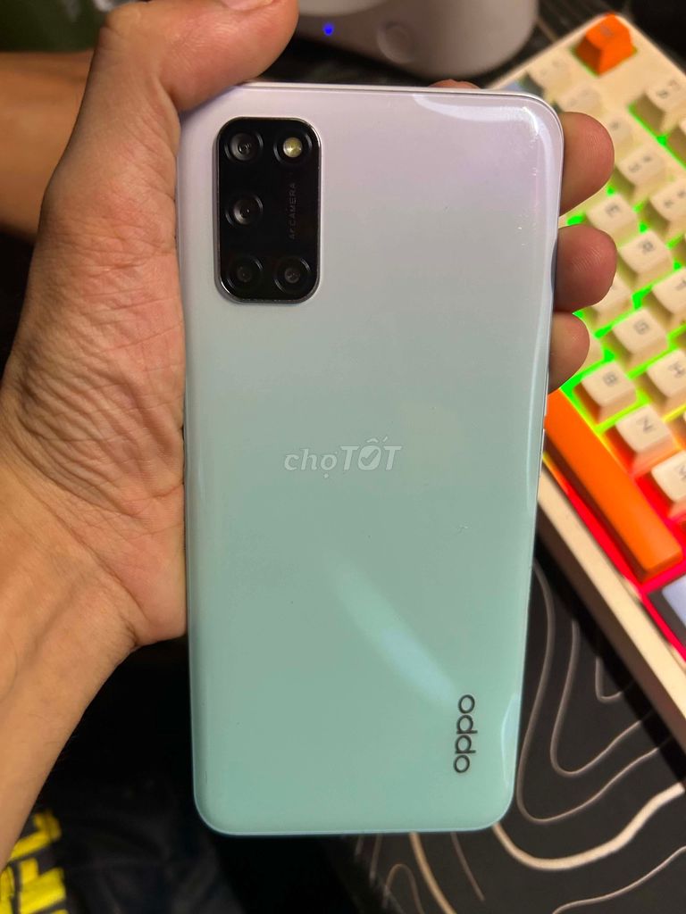 Oppo A52 6GB 128GB Trắng. Mua bán Điện thoại tại Quận Liên Chiểu Đà Nẵng được đăng bởi Cuong sinh Bach ly hình 1