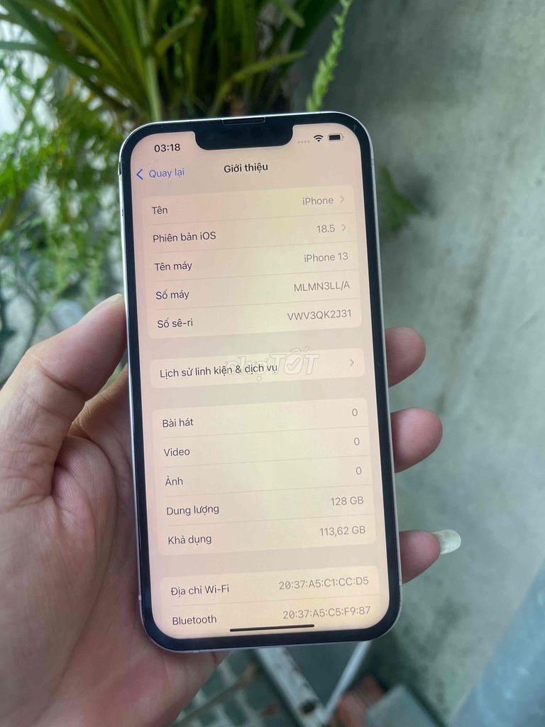 iPhone 13 128GB lock full cn. Mua bán Điện thoại tại Thành phố Biên Hòa Đồng Nai được đăng bởi Quốc hình 1