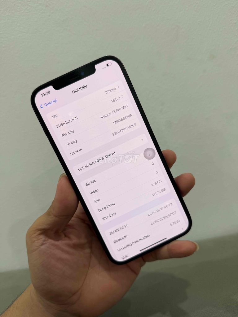 Apple iPhone 12 Pro Max 128GB Xanh zin. Mua bán Điện thoại tại Quận Đống Đa Hà Nội được đăng bởi Ng Hoang Anh hình 1