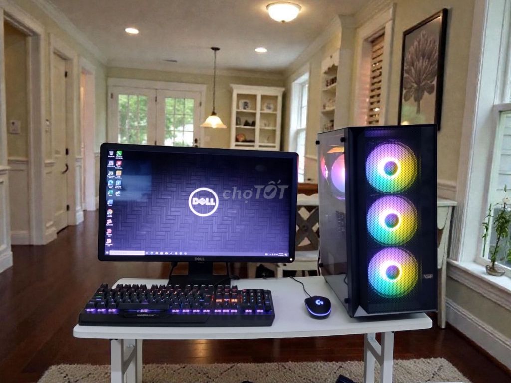Pass lại PC khủng đồ họa Game 28CPU VGA RX580  24". Mua bán Máy tính để bàn tại Quận Phú Nhuận Tp Hồ Chí Minh được đăng bởi Hoàng Dũng hình 1