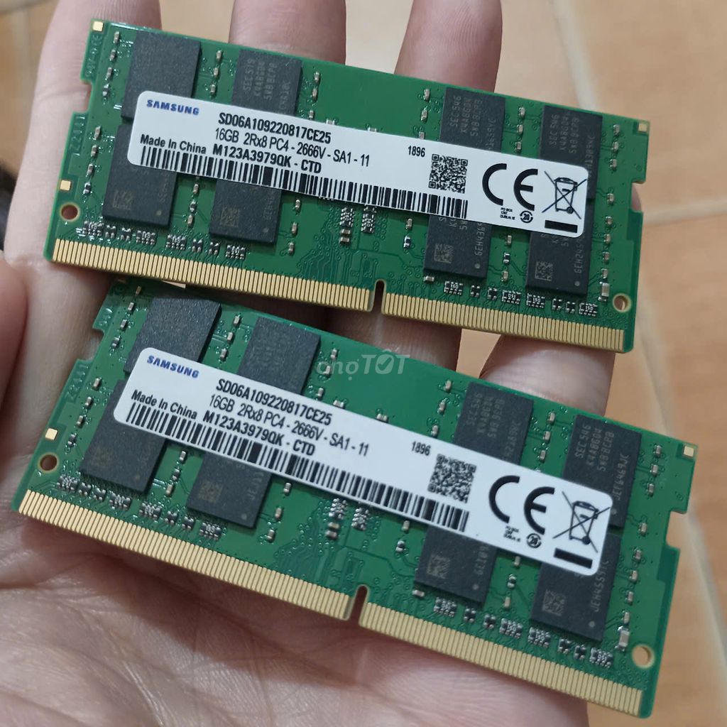 Ram Laptop DDR4 16Gb/2666 BH 3 tháng giá 390K