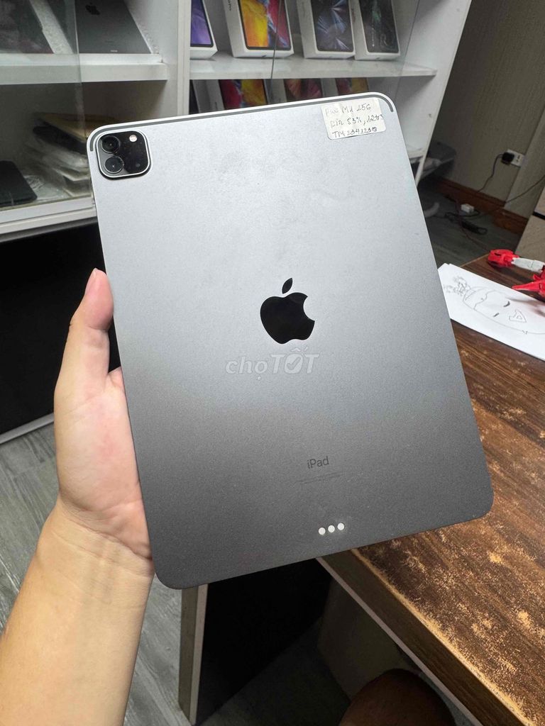 Apple iPad Pro M1 128GB Xám. Mua bán Máy tính bảng tại Quận Hoàng Mai Hà Nội được đăng bởi Cảnh Hà  hình 1