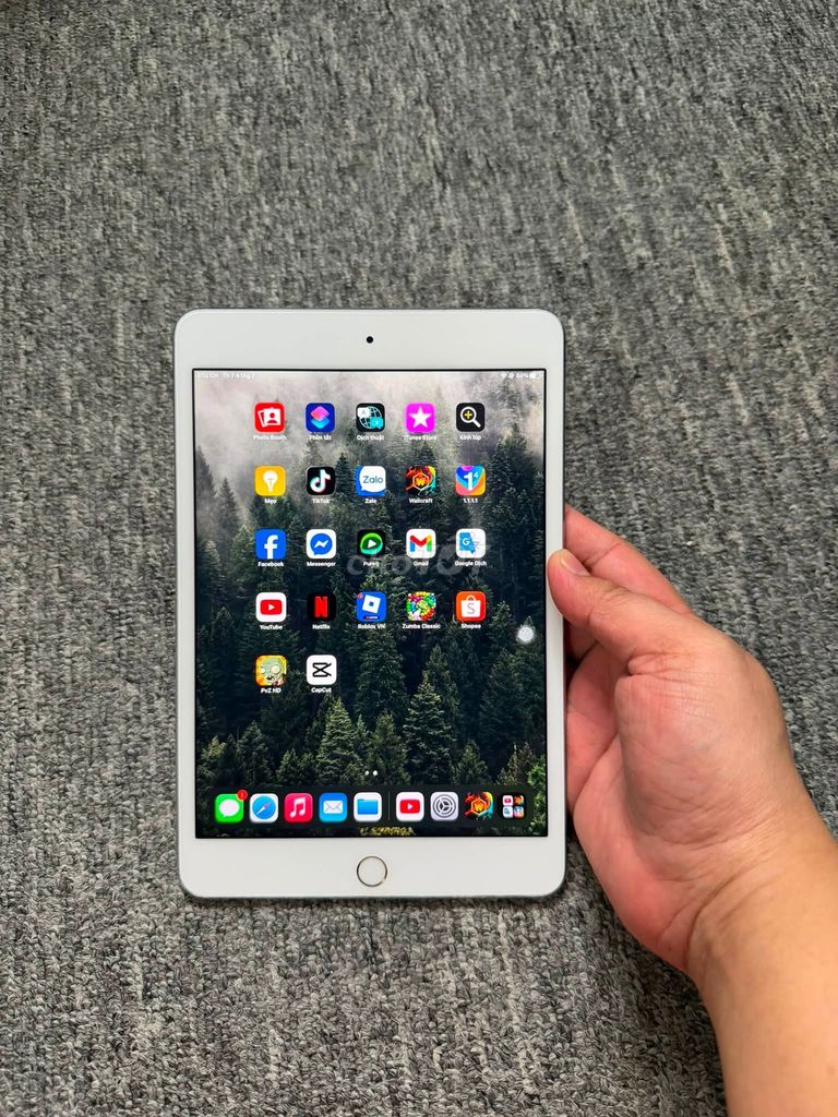 Apple iPad mini 4 128GB Xám Đã sử dụng. Mua bán Máy tính bảng tại Quận 1 Tp Hồ Chí Minh được đăng bởi Hội Đồ Điện Tử hình 1