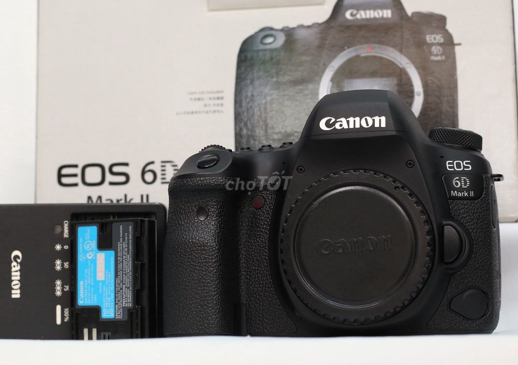 Body Canon 6D Mark II fulbox Nguyên tem Nguyên Zin. Mua bán Máy ảnh, Máy quay tại Quận 4 Tp Hồ Chí Minh được đăng bởi Mai Ngọc Chinh hình 1