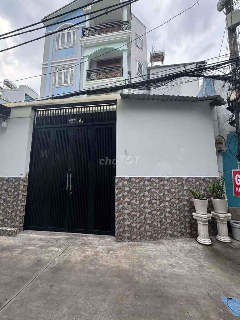 BÁN NHÀ 4 TẦNG, 108m2, HXH, LẠC LONG QUÂN, P.10, QUẬN TÂN BÌNH
