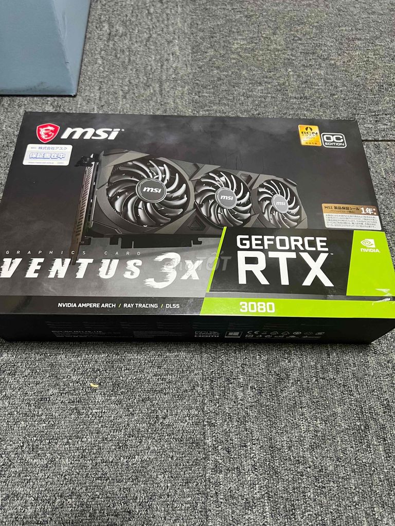 Bán VGA MSI Ventus OC 10GB, hàng xt Nhật, zin đẹp. Mua bán Linh kiện (RAM, Card...) tại Thành phố Thủ Đức Tp Hồ Chí Minh được đăng bởi THIENLAM PC JAPAN hình 1