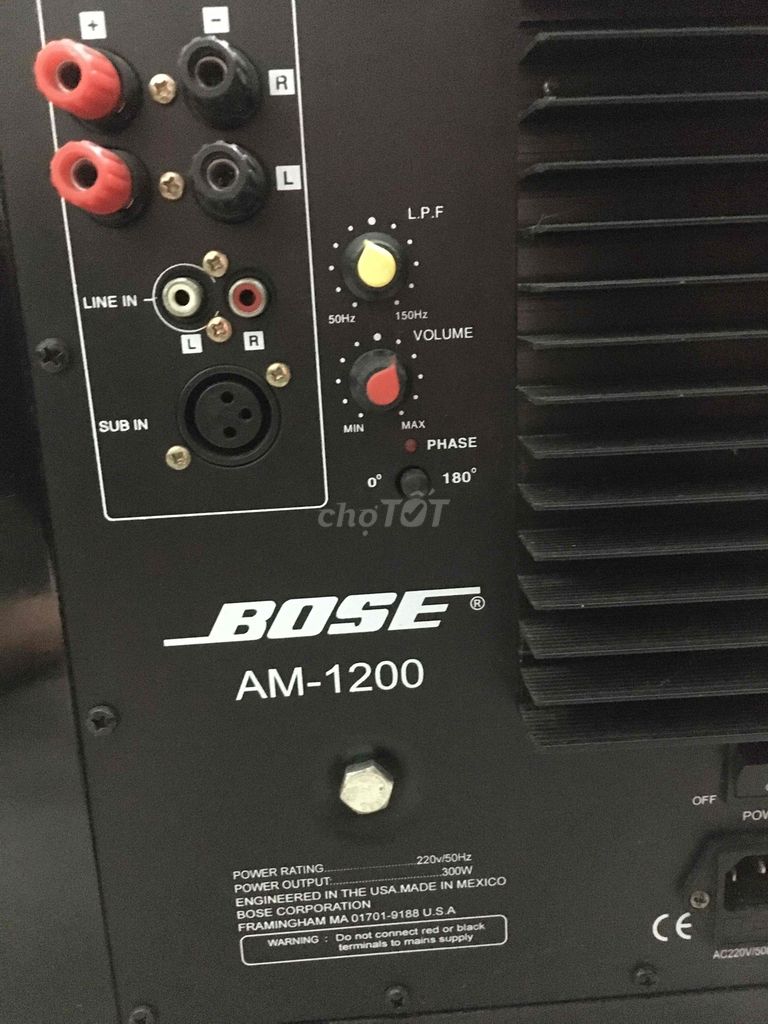 Loa sub Bose AM 1200  Sub điện siêu trầm, CS lớn