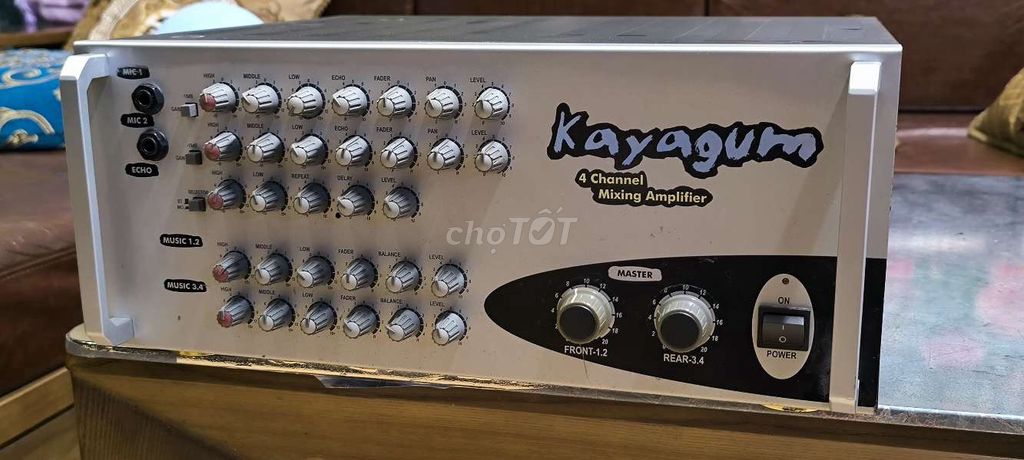 Amply Kayagurn 506 4 xịn Hàn Quốc 100%. Mua bán Tivi, Âm thanh tại Quận Lê Chân Hải Phòng được đăng bởi thanh lý đồ bán giá chuẩn không mặc cả  hình 1