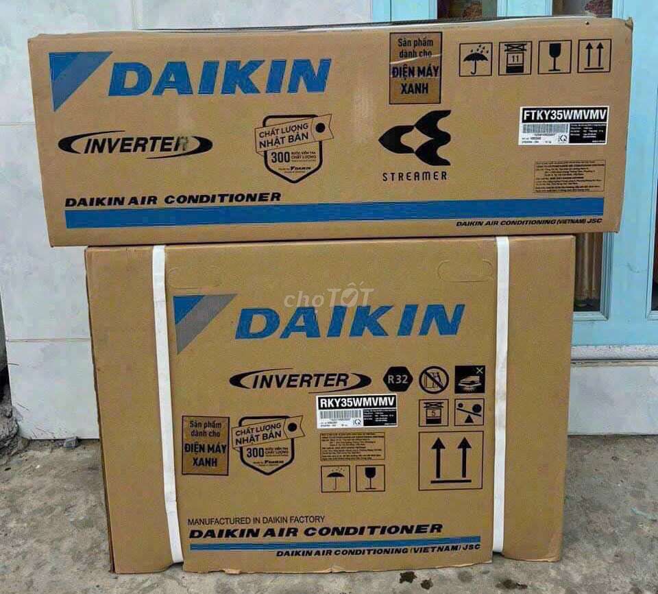 DAIKIN 1.5HP: DÒNG CAO CẤP, MỚI 100% BH 2 NĂM