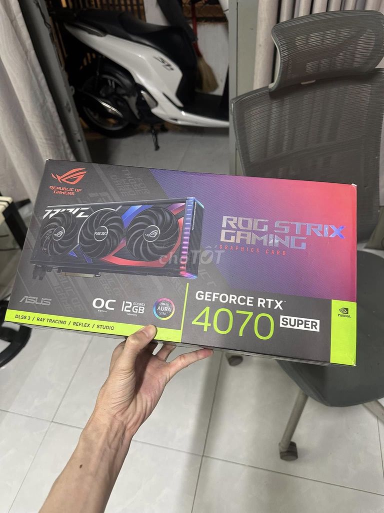 ASUS RTX 4070 SUPER 12G ROG STRIX OC EDITION 99%