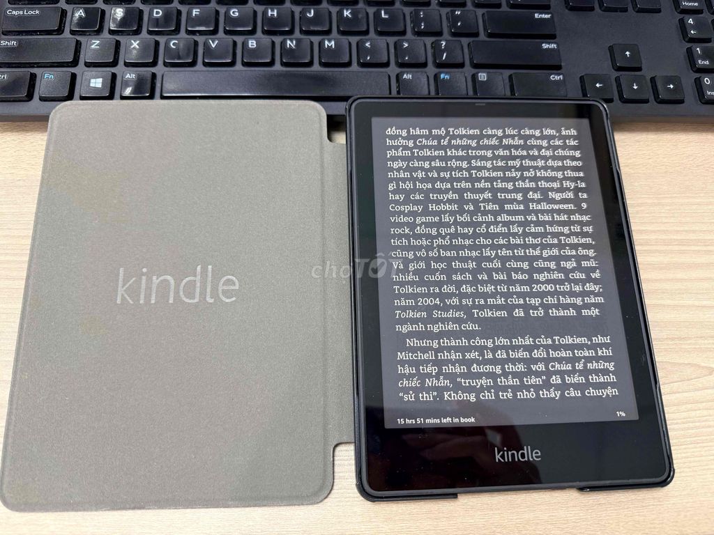 Máy đọc sách Kindle Đen. Mua bán Máy tính bảng tại Quận Gò Vấp Tp Hồ Chí Minh được đăng bởi Gia Huệ hình 1