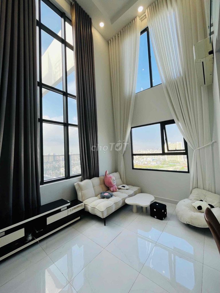 The pegasuite 2 Penthouse Duplex 84m2 2 phòng ngủ nội thất đầy đủ