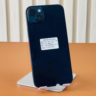 Iphone 14 Plus LLA 128GB Pin 87% IOS 18.5 Xanh Đâm. Mua bán Điện thoại tại Quận Ninh Kiều Cần Thơ được đăng bởi Hmphone