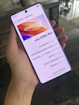 Siêu phẩm Vivo X100s Pro 16/512 có gliu. Mua bán Điện thoại tại Thành phố Thủ Dầu Một Bình Dương được đăng bởi thien
