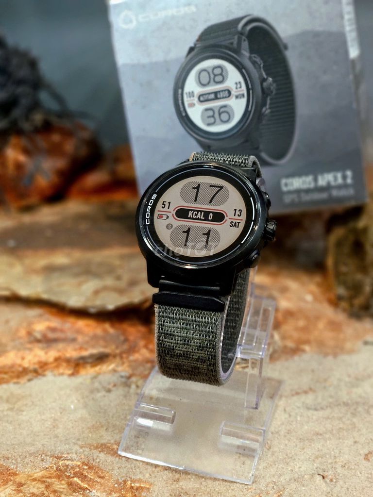 Coros Apex 2 Titanium Sapphire Đen. Mua bán Thiết bị đeo thông minh tại Quận Bình Thạnh Tp Hồ Chí Minh được đăng bởi TRIONE VN hình 1