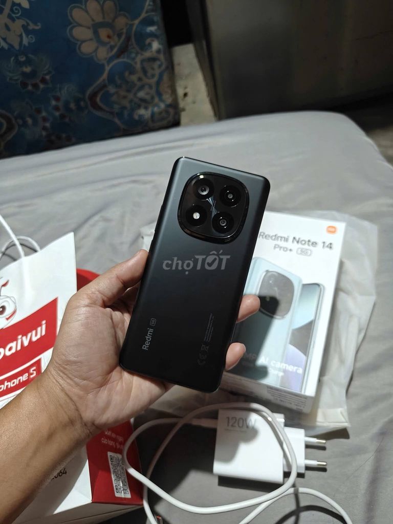 Xiaomi Redmi Note 14 Pro+ 5G Đen. Mua bán Điện thoại tại Quận 10 Tp Hồ Chí Minh được đăng bởi Hội Đồ Điện Tử hình 1