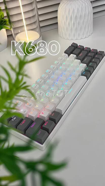 Bàn phím cơ K680 3 mode kết nối mới 99,9%. Mua bán Phụ kiện (Màn hình, Chuột...) tại Thành phố Thủ Đức Tp Hồ Chí Minh được đăng bởi Tiến Đạt hình 1