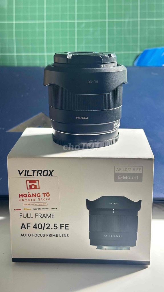 Ống kính Viltrox AF 40/2.5 FE (Ngàm E Sony FF). Mua bán Máy ảnh, Máy quay tại Quận Tân Phú Tp Hồ Chí Minh được đăng bởi Đồ cũ shop hình 1