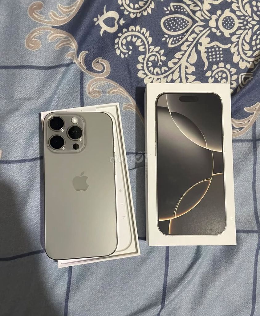 Apple iPhone 16 Pro 512GB Xám Đã sử dụng. Mua bán Điện thoại tại Quận 1 Tp Hồ Chí Minh được đăng bởi Hội Đồ Điện Tử hình 1