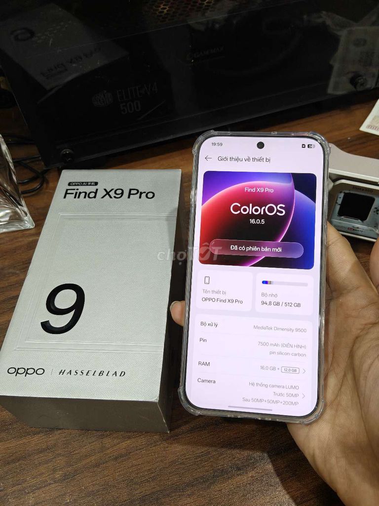 OPPO Find X9 Pro fullbox 16/512GB Xám. Mua bán Điện thoại tại Thành phố Vĩnh Yên Vĩnh Phúc được đăng bởi longhu hình 1