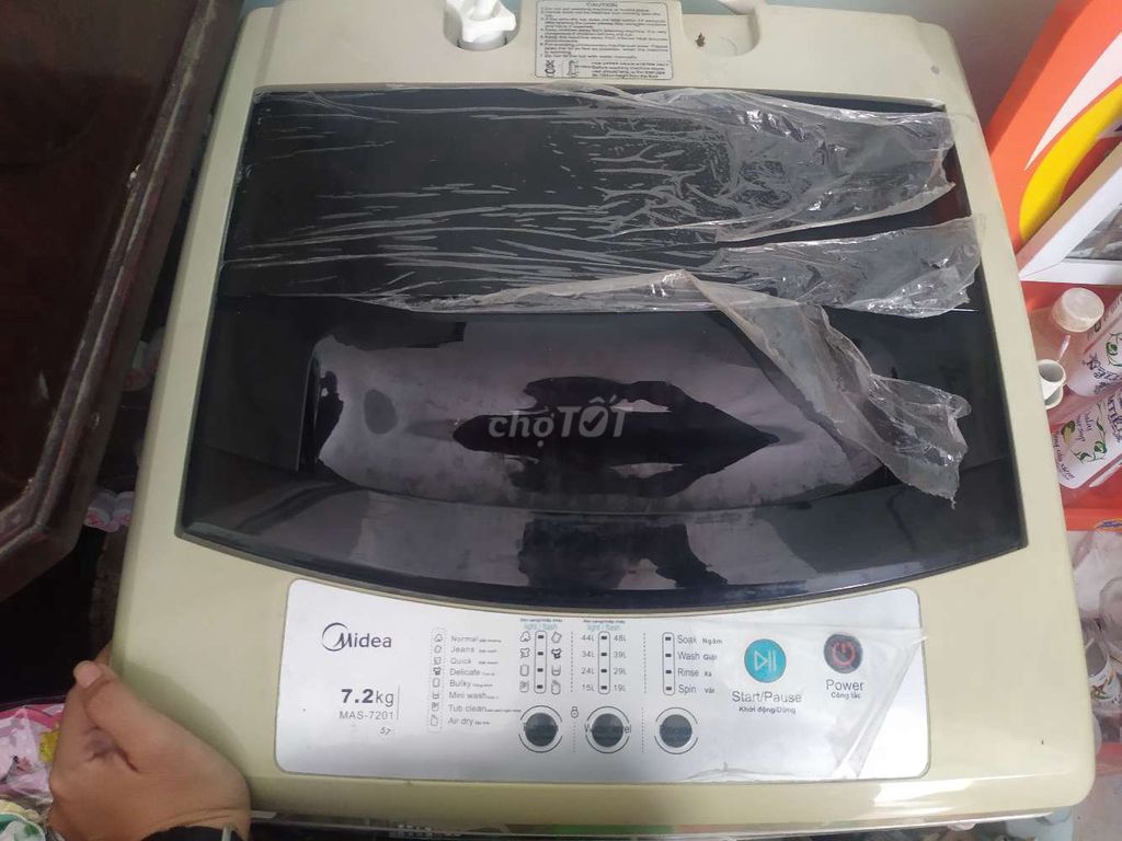0357272122 - Thanh lí máy giặt Media Mas-7201 đang sử dụng tốt