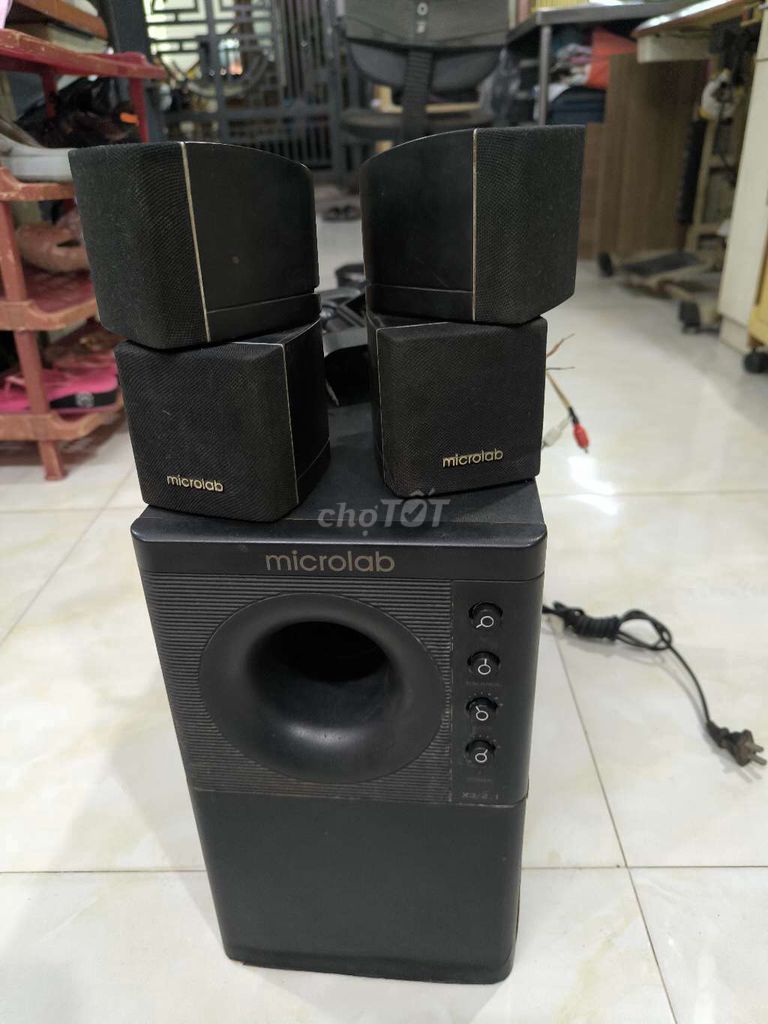 Loa vi tính Microlab X3/2.1 Đen. Mua bán Tivi, Âm thanh tại Quận Gò Vấp Tp Hồ Chí Minh được đăng bởi Trần Công Sơn hình 1