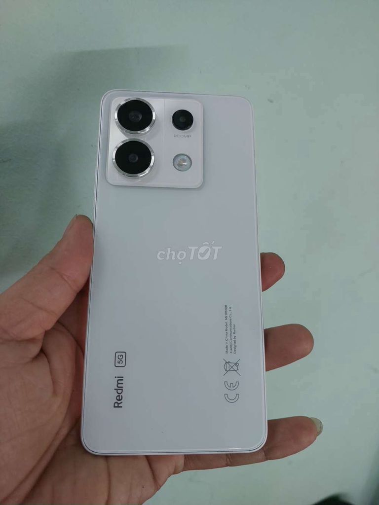 Xiaomi Redmi Note 13 Pro 5G 8GB/256GB Trắng. Mua bán Điện thoại tại Quận 4 Tp Hồ Chí Minh được đăng bởi phạm Lâm hình 1