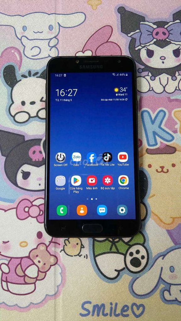 Samsung J4 2Sim Màn Amoled Zin Đẹp Zalo Yutub Mượt. Mua bán Điện thoại tại Quận Gò Vấp Tp Hồ Chí Minh được đăng bởi THCellPhones hình 1