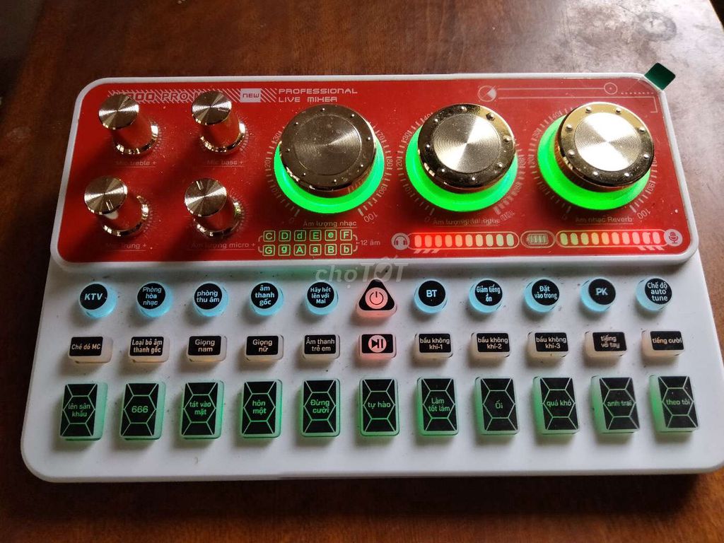 Soundcard SK900 Pro Đỏ, Trắng. Mua bán Tivi, Âm thanh tại Thành phố Đà Lạt Lâm Đồng được đăng bởi chú Nghị tử tế hình 1