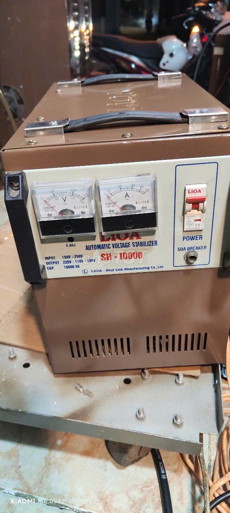 Bán ổn áp LIOA 10kva zin đẹp hoạt động tốt. Mua bán Đồ chuyên dụng, Giống nuôi trồng tại Thành phố Thủ Đức Tp Hồ Chí Minh được đăng bởi Đợi Ai N2N hình 1