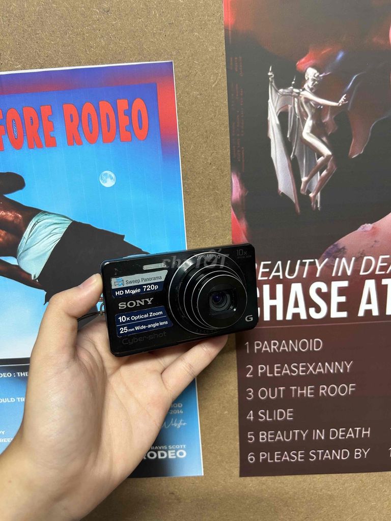Máy ảnh Sony W690 Đen. Mua bán Máy ảnh, Máy quay tại Quận Bình Tân Tp Hồ Chí Minh được đăng bởi Đặng Như hình 1