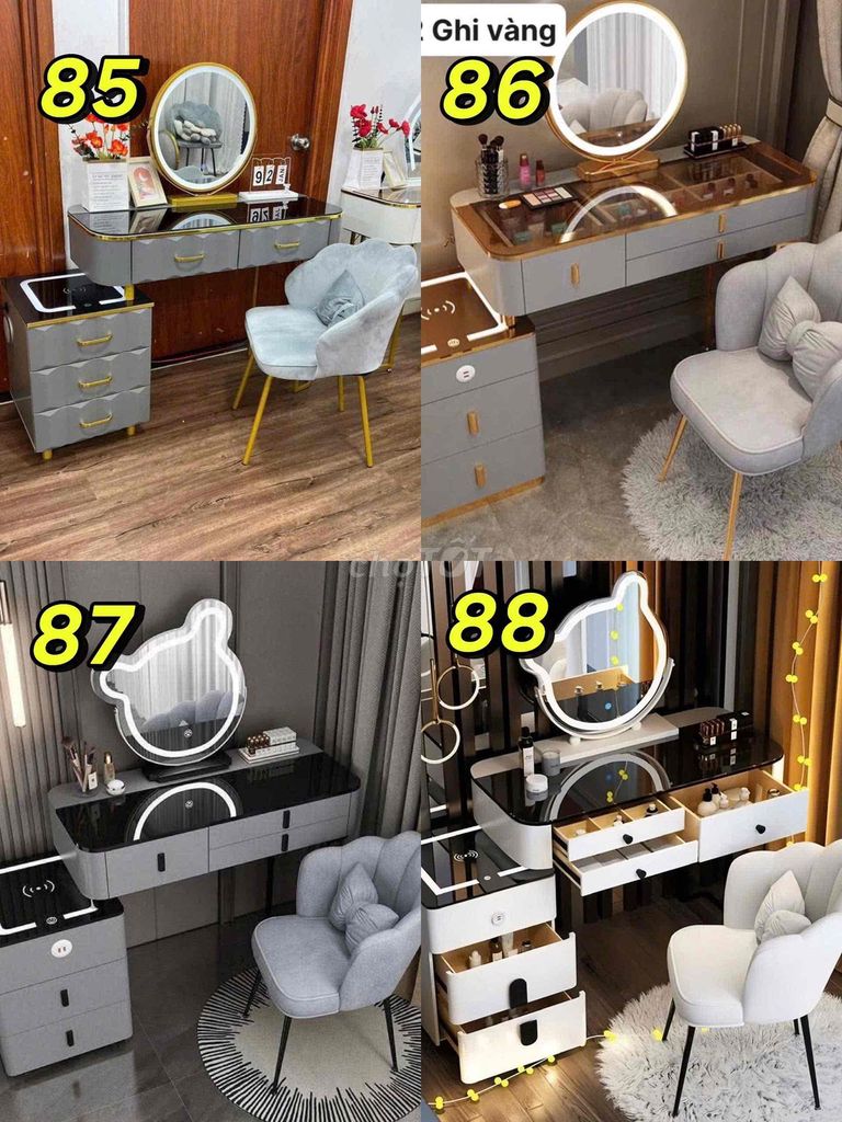 Bàn trang điểm Nhập Khẩu. Mua bán Bàn ghế tại Thành phố Vĩnh Long Vĩnh Long được đăng bởi Nội Thất Minh Quân Vĩnh Long hình 1