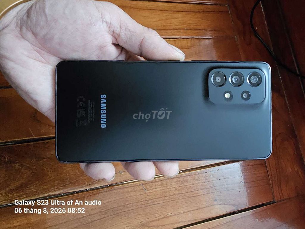 Samsung A53 5G Đen Đã sử dụng. Mua bán Điện thoại tại Huyện Sông Lô Vĩnh Phúc được đăng bởi Ân Trần Hoàng hình 1