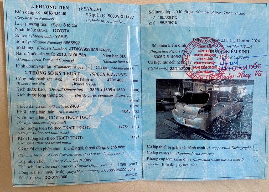 🆘🆘🆘YARIS 1.3L 2010 Nhập Nhật Bản XE ĐẸP ZIN 99%. Mua bán Ô tô tại Huyện Bình Chánh Tp Hồ Chí Minh được đăng bởi Ôtô Nhiệm Nguyễn hình 20