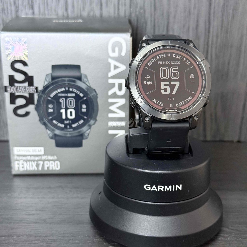 GARMIN FENIX 7 PRO SAPPHIRE SOLAR TITANIUM 47mm