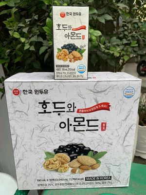 Sữa óc chó hạnh nhân hàn quốc. Mua bán Đồ ăn, thực phẩm và các loại khác tại Quận Long Biên Hà Nội được đăng bởi tổng kho sỉ