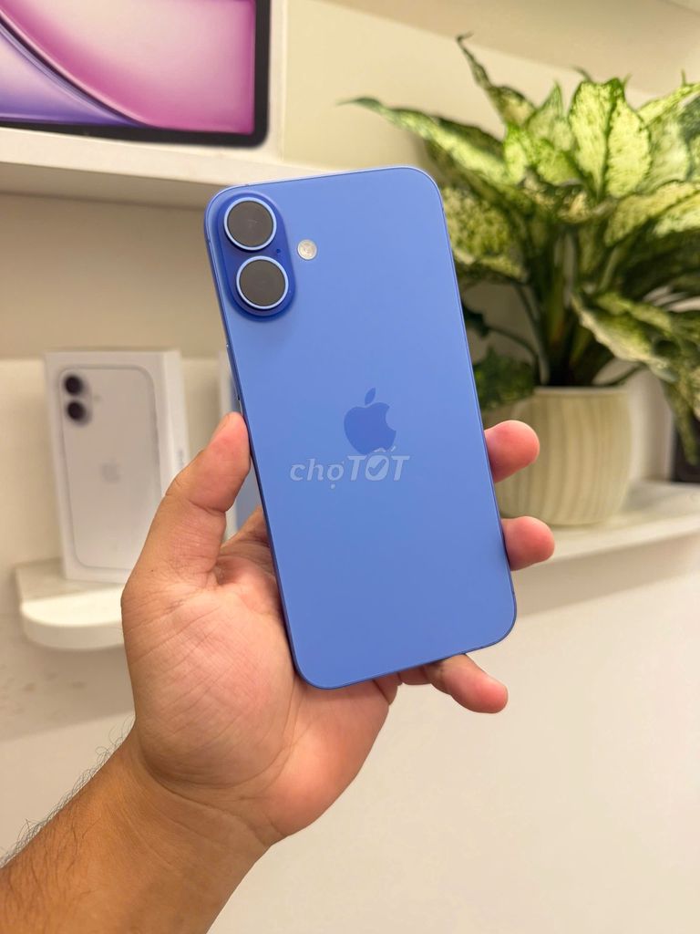 iPhone 16 Plus Xanh 128GB Zin áp. Có trả góp.. Mua bán Điện thoại tại Quận Đống Đa Hà Nội được đăng bởi Bùi Hiếu  H iStore hình 1