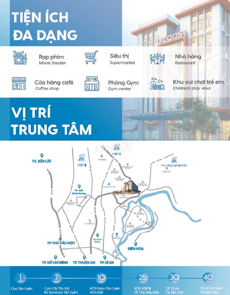 MẶT BẰNG KINH DOANH CHO THUÊ UYÊN HƯNG, THỦ DẦU MỘT, BÌNH DƯƠNG