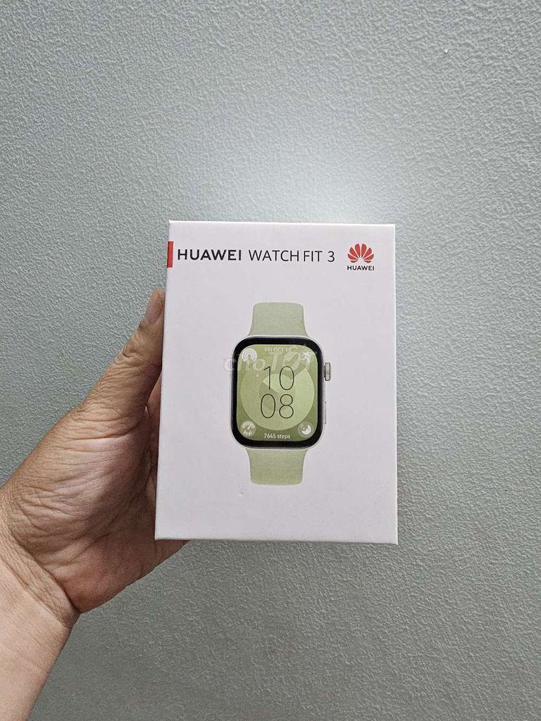 Huawei Watch Fit 3 Xanh lá dây silicone mới 100%