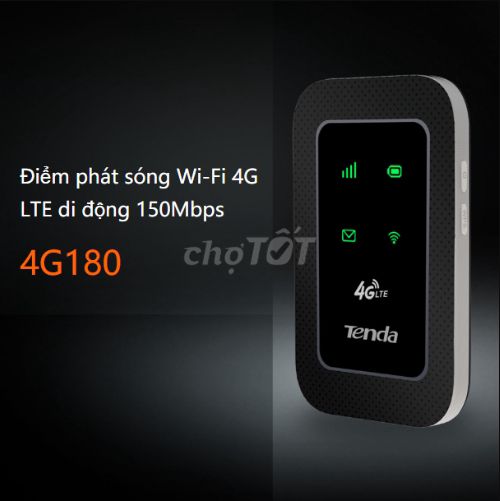Thiết Bị Thu Phát Sóng Wifi 4G FDD LTE Tenda 4G180