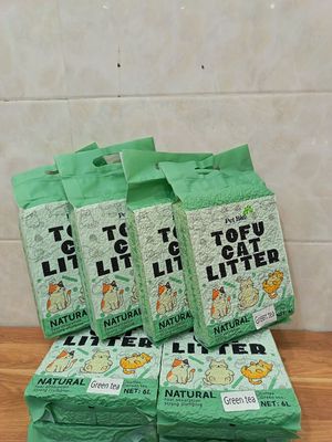 Cát đậu nành TOFU CAT LITTER không bụi siêu vón 6L. Mua bán Phụ kiện, Thức ăn, Dịch vụ tại Quận Hoàng Mai Hà Nội được đăng bởi Thi Nguyen