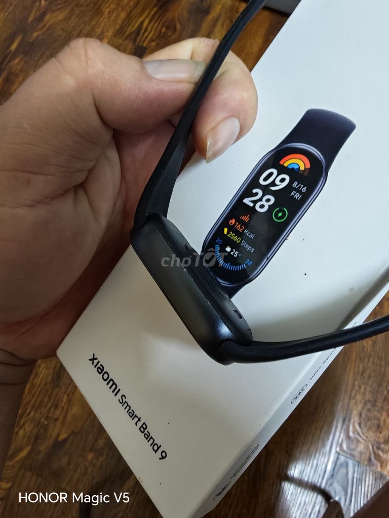 Xiaomi Smart Band 9 Đen Đã sử dụng. Mua bán Thiết bị đeo thông minh tại Quận Ba Đình Hà Nội được đăng bởi Tuấn Anh hình 1