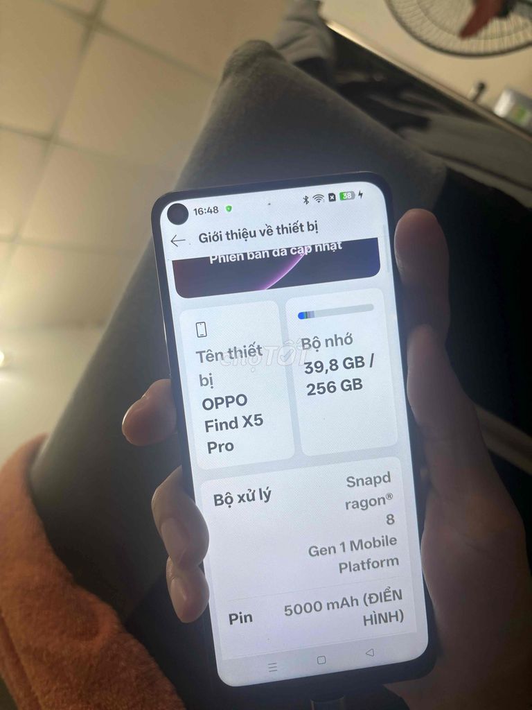 OPPO Find X5 Pro 256GB. Mua bán Điện thoại tại Quận Tân Bình Tp Hồ Chí Minh được đăng bởi Anh Phan hình 1
