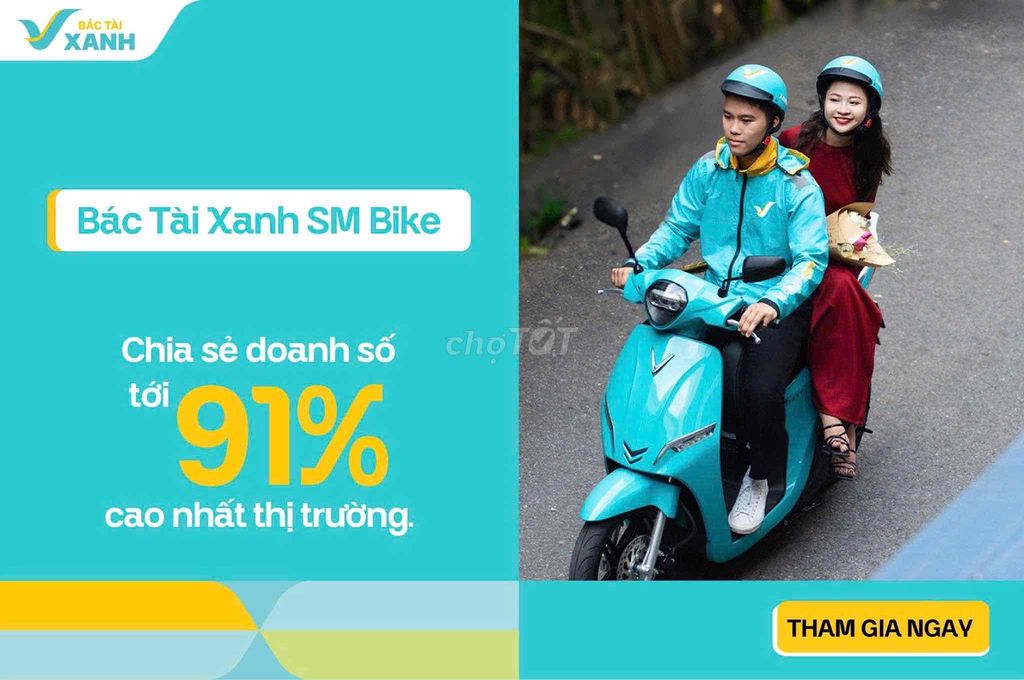 Tuyển 100 Tài Xế Xe Máy Điện-20tr/tháng-Q.Gò Vấp. Việc làm tại Quận Gò Vấp Tp Hồ Chí Minh được đăng bởi Xanh SM hình 3