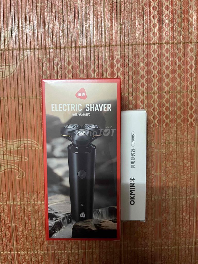 Combo máy cạo râu + tỉa lông mũi Enchen nội địa. Mua bán Phụ kiện thời trang khác tại Quận Cầu Giấy Hà Nội được đăng bởi Nguyễn Minh Quân  hình 1