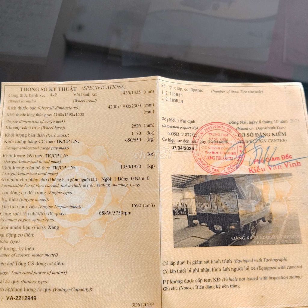 Suzuki Carry Truck 2011. Mua bán Xe tải, xe ben tại Huyện Trảng Bom Đồng Nai được đăng bởi đinh long hình 7