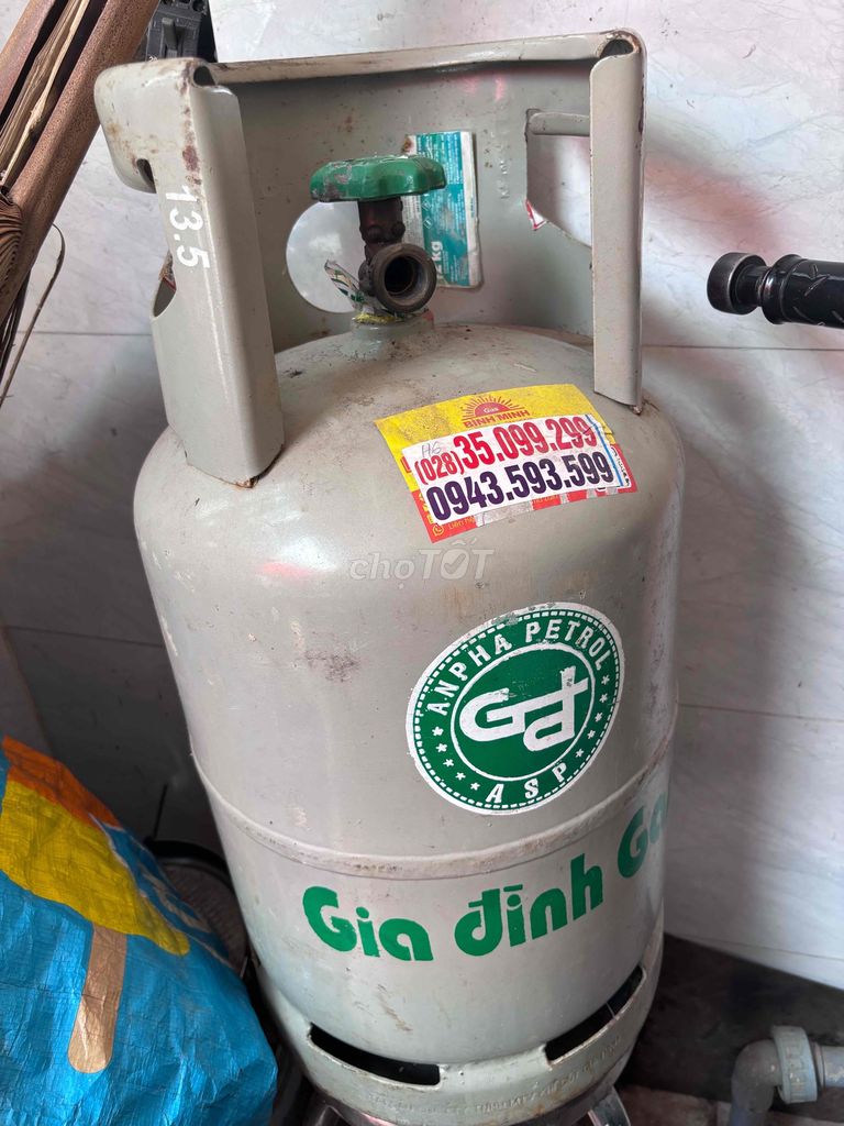 Vỏ bình gas Gia Đình (hết ga)