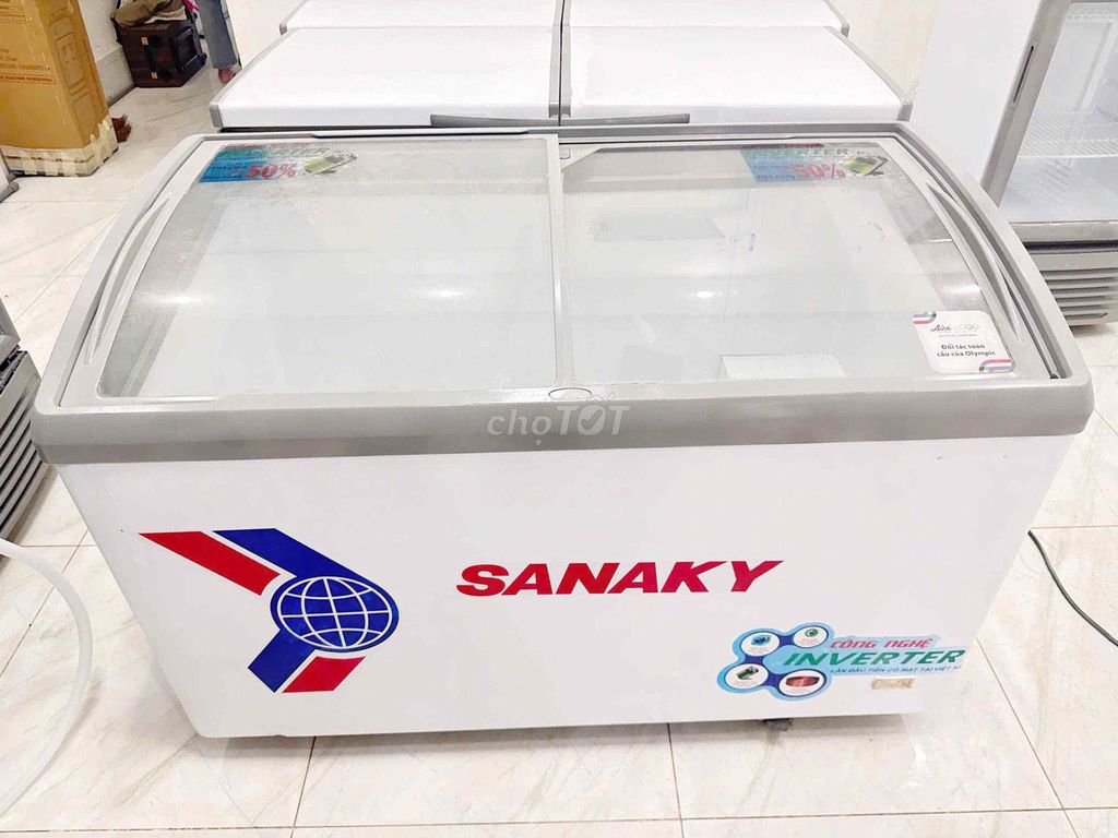 . TỦ ĐÔNG SANAKY 400L TIẾT KIỆM ĐIỆN - DÀN ĐỒNG LẠ. Mua bán Tủ lạnh tại Quận Ninh Kiều Cần Thơ được đăng bởi Điện máy giá rẻ CẦN THƠ hình 1